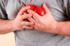 heart pain with hypertension